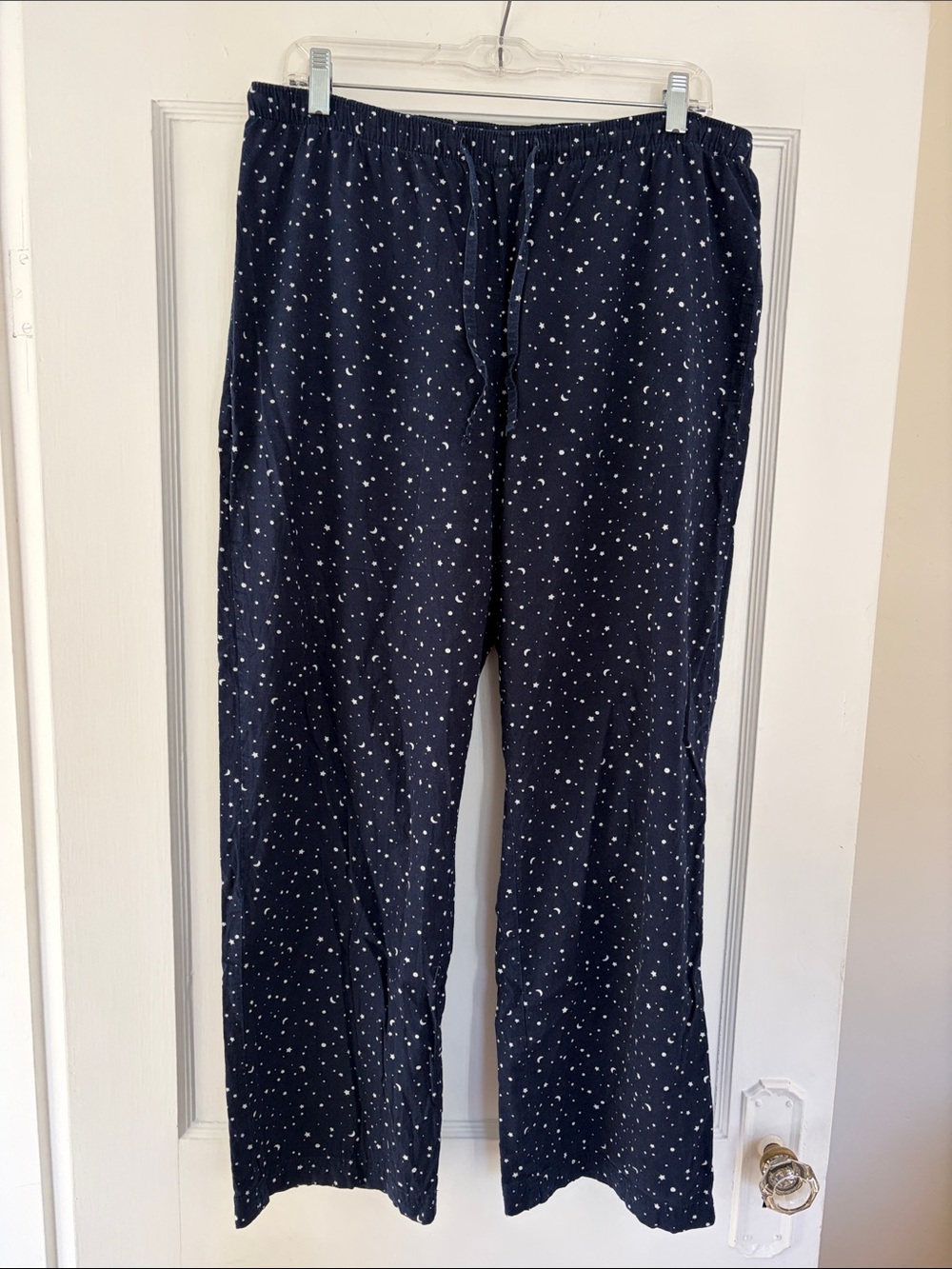 Gap Body Navy Moons & Stars Pajama Pants Women’s Size M